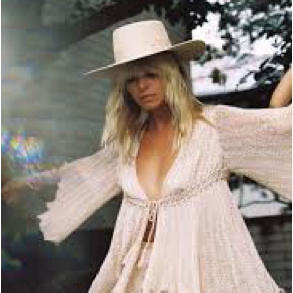 New lack of color Australia cream boater hat orig $159 + international shipping - Picture 2 of 9